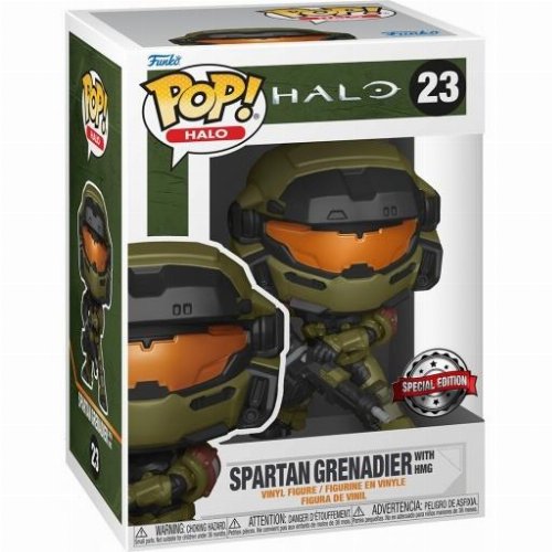 Φιγούρα Funko POP! Halo Infinite - Spartan Grenadier
with HMG #23 (Exclusive)