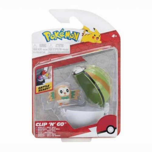 Pokemon Clip 'N' Go - Nest Ball with Rowlet Battle
Φιγούρα (5cm)