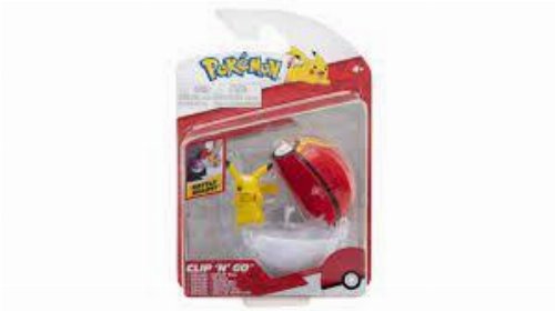 Φιγούρα Δράσης Pokemon Clip 'N' Go - Repeat Ball with
Pikachu (5cm)