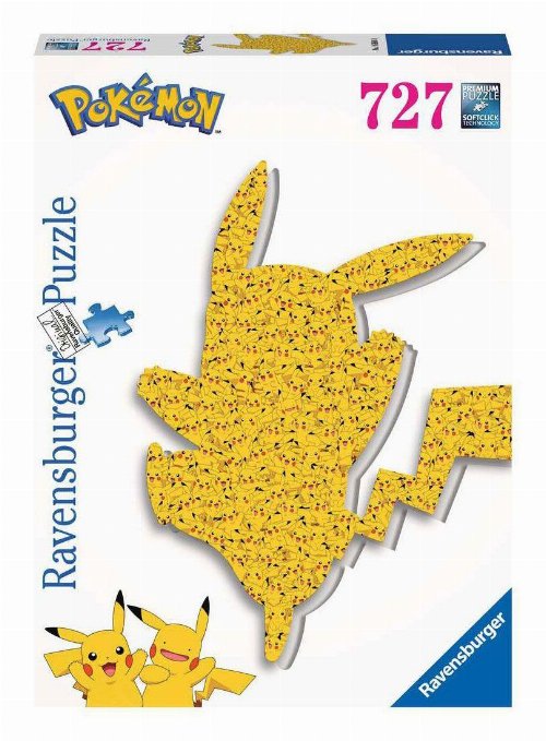 Puzzle 727 pieces - Pokemon: Pikachu
(Shaped)