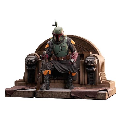 Star Wars: Book of Boba Fett Premier Collection - Boba
Fett on Throne Φιγούρα Αγαλματίδιο (24cm) LE1000