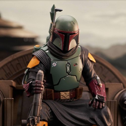 Star Wars: Book of Boba Fett Premier Collection
- Boba Fett on Throne Statue Figure (24cm)
LE1000