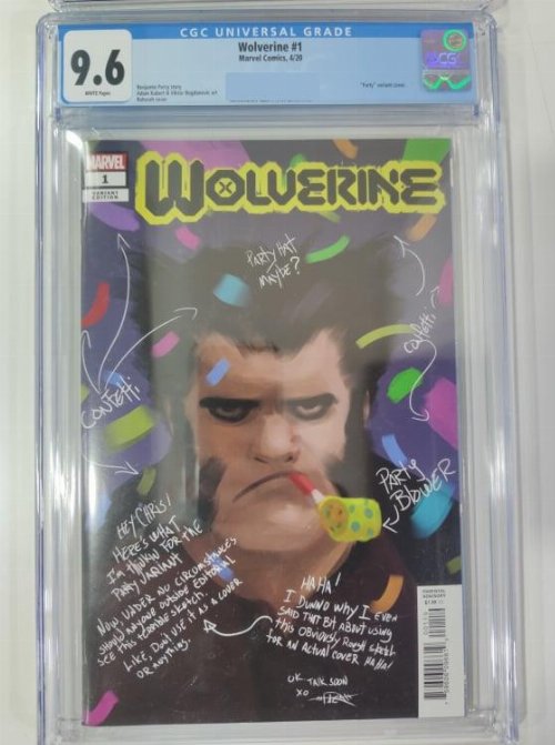 Τεύχος Κόμικ Wolverine #1 04/2020 (GRADE 9.6 CGC
Universal Grade)