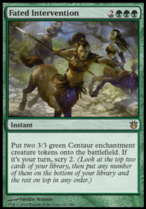 Fated Intervention - Foil