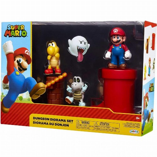 Super Mario - Dungeon Diorama Set (6cm)
