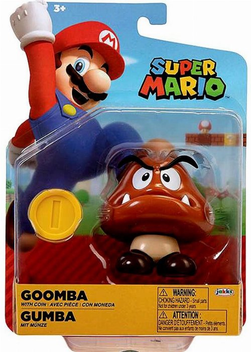 Super Mario - Goomba with Coin Φιγούρα Δράσης
(10cm)