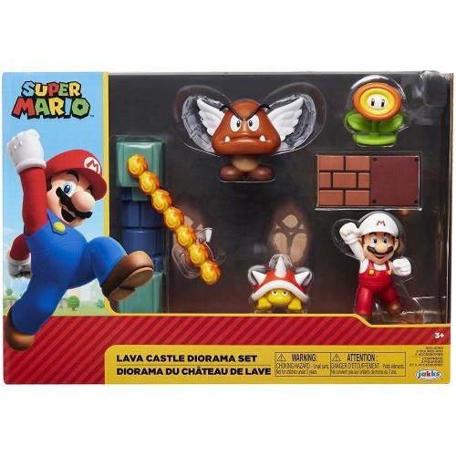 Super Mario - Lava Castle Diorama Set
(6cm)