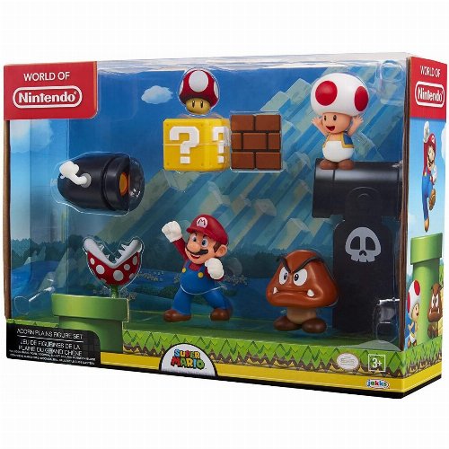 Super Mario - Acorn Plains Multi-Pack
(6cm)