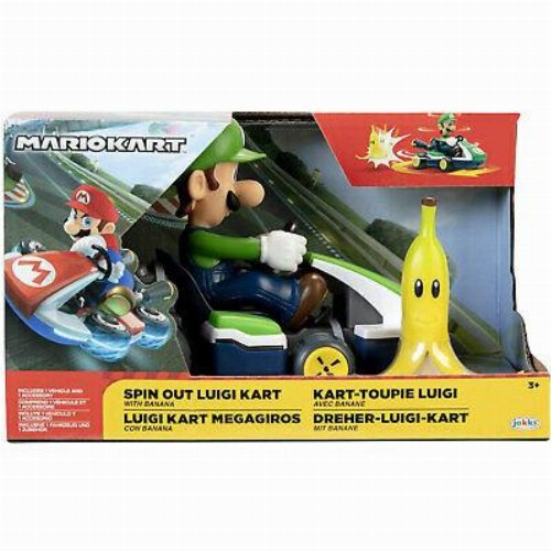 Mario Kart - Spin Out Luigi with Banana Φιγούρα
(6cm)