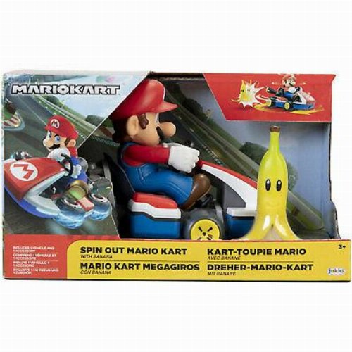 Mario Kart - Spin Out Mario with Banana Figure
(6cm)