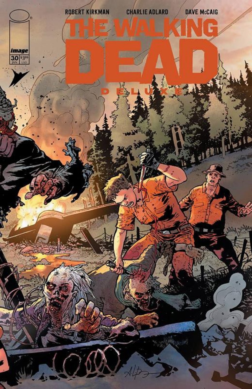 The Walking Dead Deluxe #30 Cover C - eFantasy.gr