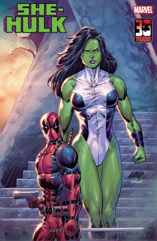 She-Hulk #1 iefeld Deadpool 30th Variant
Cover