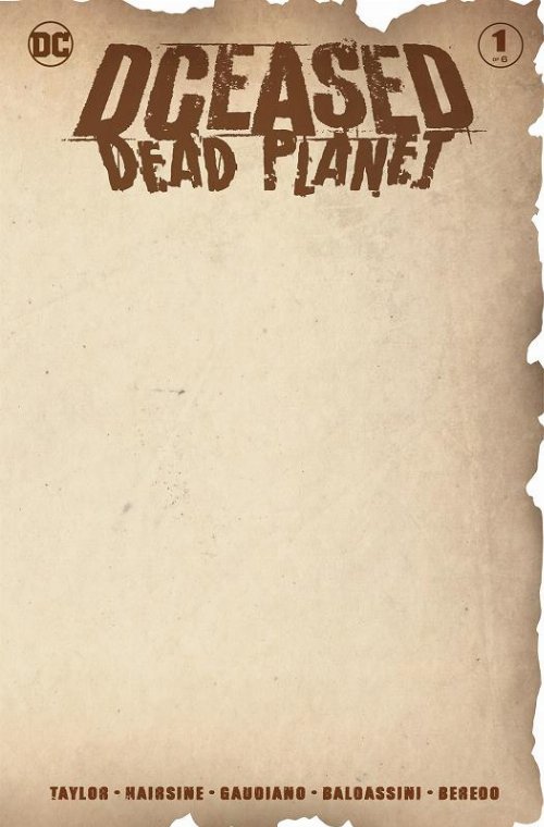 Τεύχος Κόμικ DCeased Dead Planet #1 (Of 7) Blank
Variant Cover