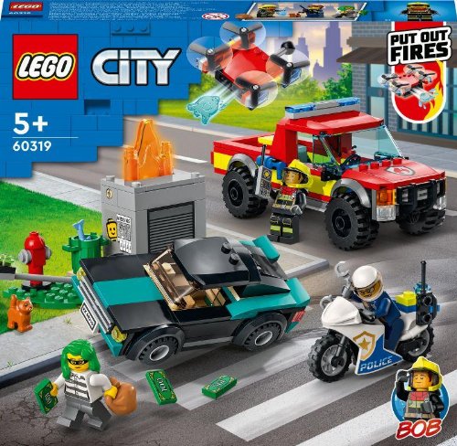 LEGO City - Fire Rescue & Police Chase
(60319)