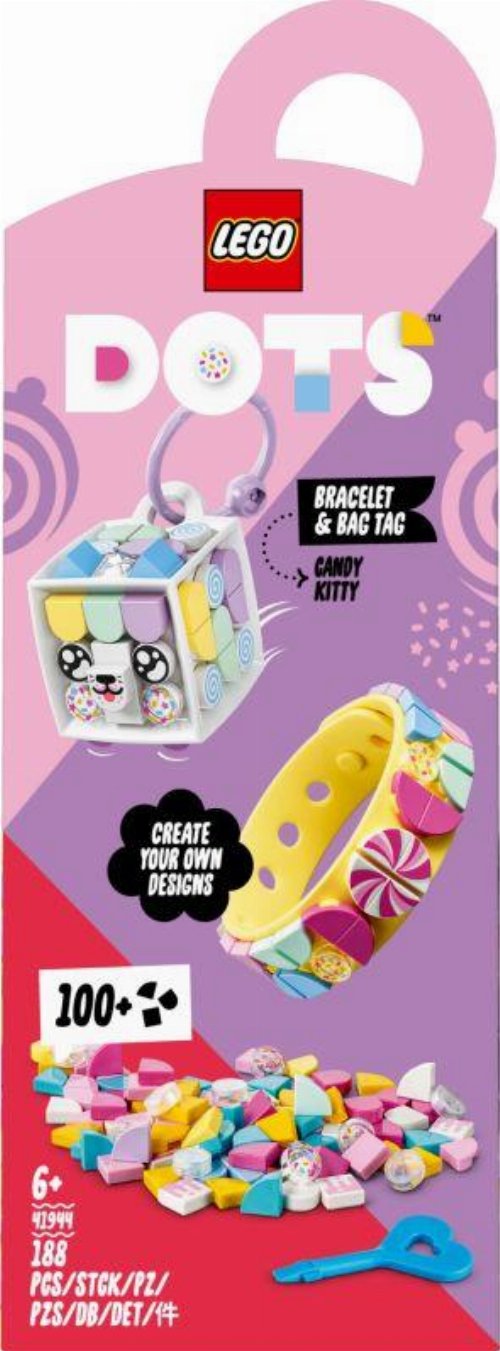 LEGO Dots - Candy Kitty Bracelet & Bag Tag
(41944)