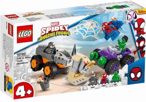 LEGO Marvel Super Heroes - Spidey And His Amazing
Friends Hulk vs. Rhino Truck Showdown (10782)