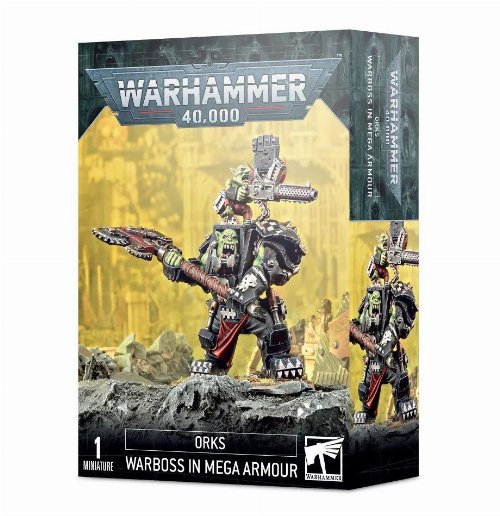 Warhammer 40000 - Orks: Warboss in Mega
Armour