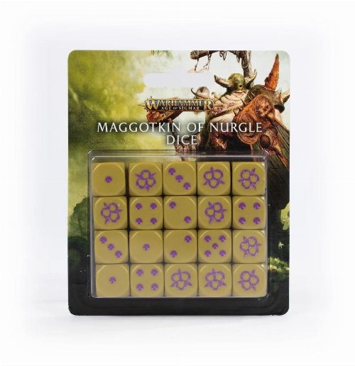 Warhammer Age of Sigmar - Maggotkin of Nurgle Dice
Pack
