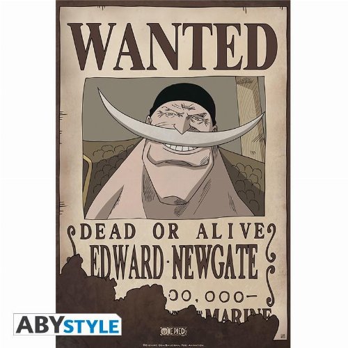 One Piece - Edward Newgate Wanted Αυθεντική Αφίσα
(52x38cm)