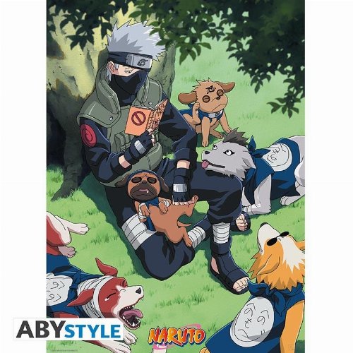 Naruto - Kakashi and Dogs Poster Αυθεντική Αφίσα
(52x38cm)