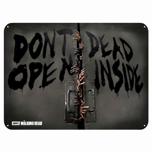 The Walking Dead - Zombies Metal Plate
(28x38cm)