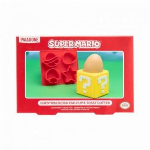 Σετ Θήκη Αυγού και Toast Cutter Super Mario - Question
Block