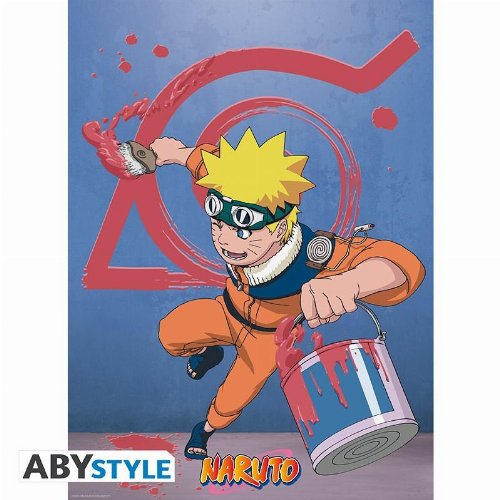 Αυθεντική Αφίσα Naruto - Konoha Emblem Poster
(52x38cm)