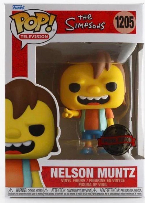 Φιγούρα Funko POP! The Simpsons - Nelson Muntz #1205
(Exclusive)