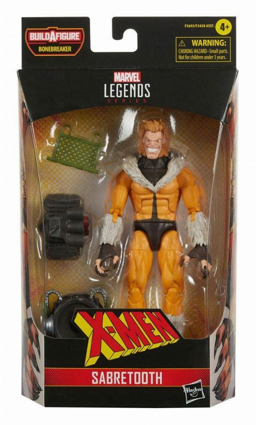 X-Men: Marvel Legends - Sabretooth Action Figure
(15cm) (Build-a-Figure Bonebreaker)