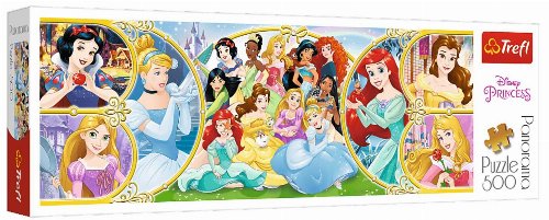 Παζλ 500 Pieces - Panorama Princesses