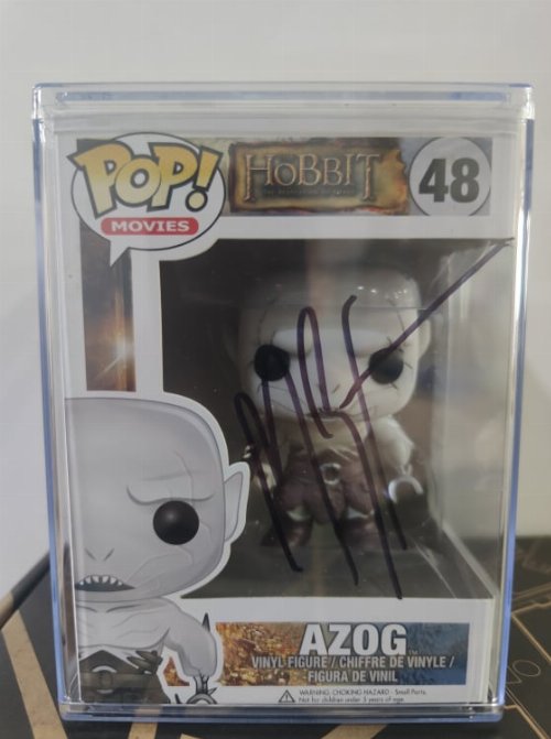 Figure Funko POP! The Hobbit - Azog #48 (Signed
by Manu Bennett)