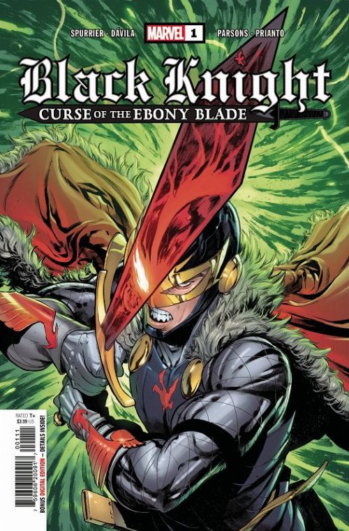 Τεύχος Κόμικ Black Knight Curse Of The Ebony Blade #1
(OF 5)