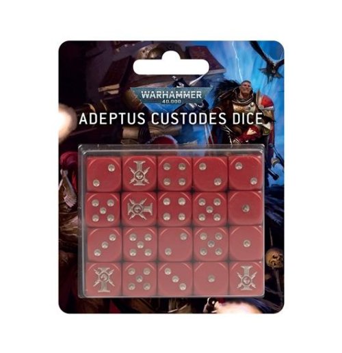 Warhammer 40000 - Adeptus Custodes Dice
Pack