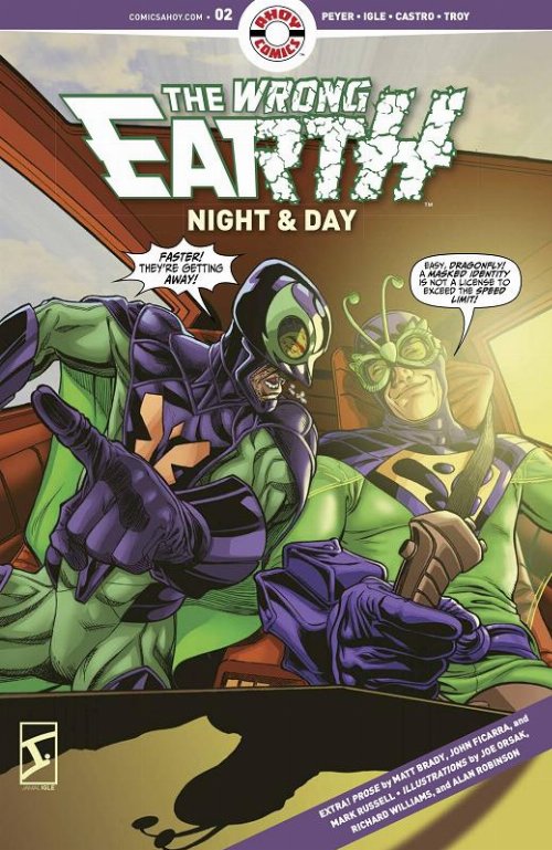 Τεύχος Κόμικ The Wrong Earth Night And Day
#2