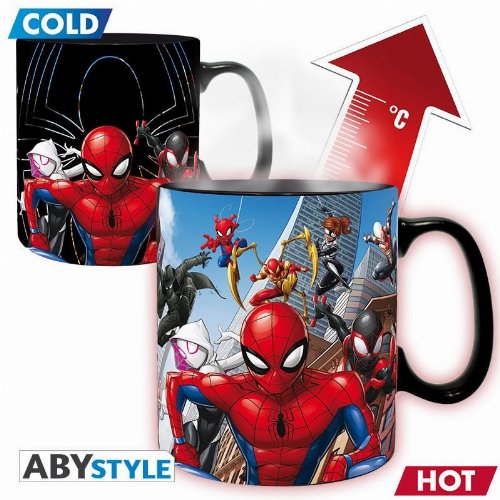 Κεραμική Κούπα Marvel - Spider-Man Heat Change Mug
(460ml)
