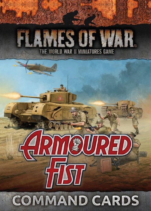 Flames of War - British Armoured Fist: Unit and
Command Cards