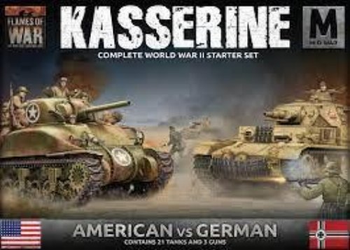 Flames of War - Kasserine Starter Set: American vs
German
