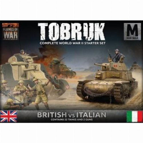 Flames of War - Tobruk Starter Set: Italy vs
British