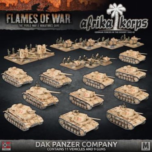 Flames of War - German Afrika Corps: Dak Panzer
Company