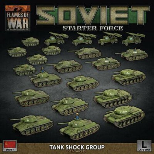 Flames of War - Soviet Starter Force: Tank Shock
Group