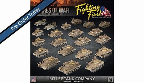 Flames of War - American Fighting First: M3 Lee Tank
Company