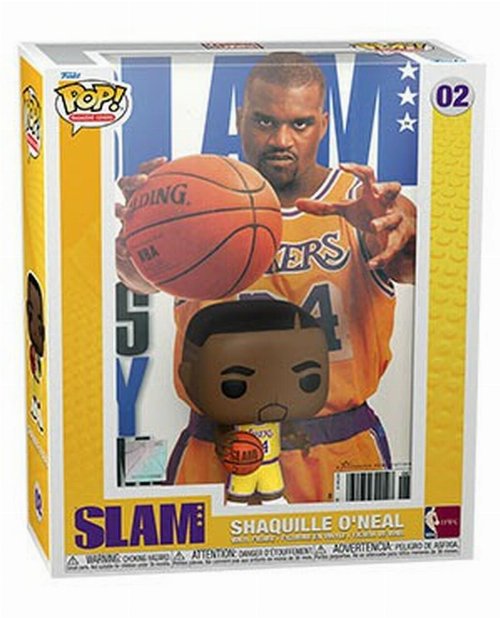 Φιγούρα Funko POP! NBA Covers: SLAM - Shaquille O'Neal
#02