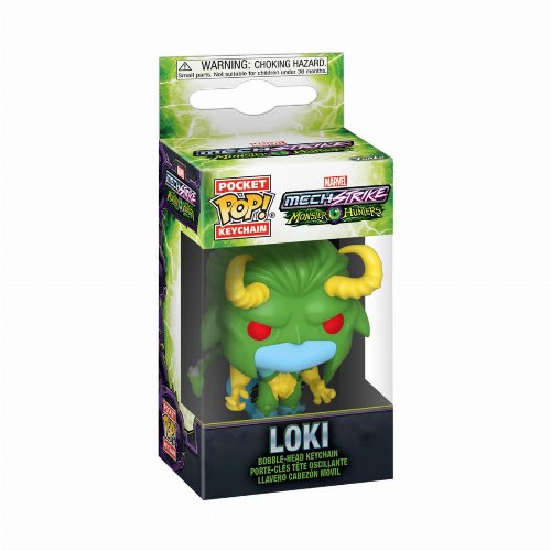 Funko Pocket POP! Μπρελόκ Marvel: Monster Hunters -
Loki Figure