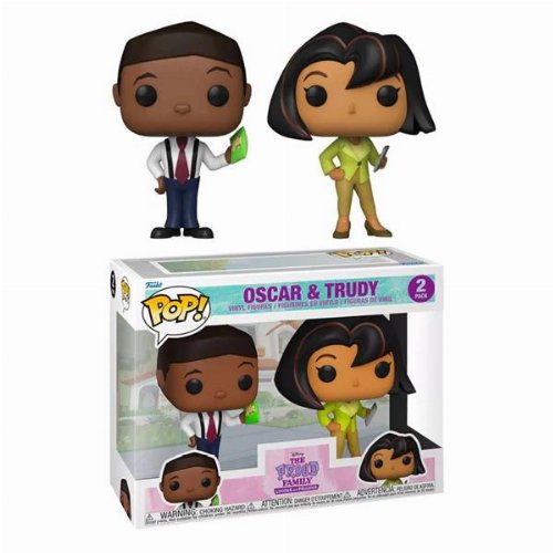 Figures Funko POP! Disney: Proud Family - Oscar
& Trudy 2-Pack Actions (Exclusive)