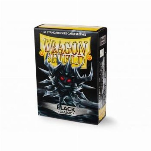 Dragon Shield Sleeves Standard Size - Black (60
Sleeves)