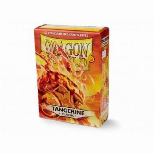 Dragon Shield Sleeves Standard Size - Tangerine (60
Sleeves)