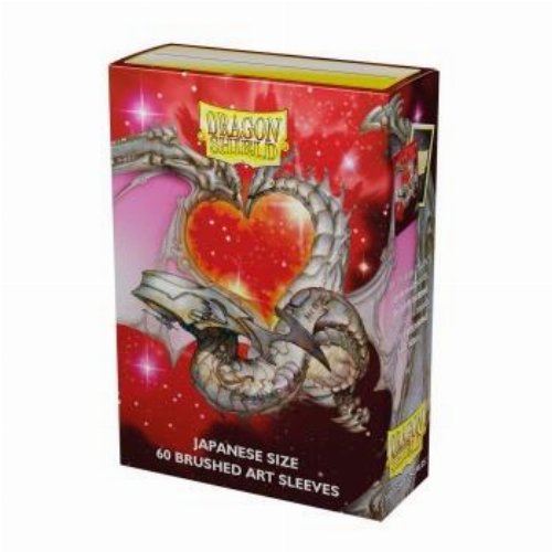 Dragon Shield Art Sleeves Japanese Small Size -
Valentine Dragon 2022 (60 Sleeves)