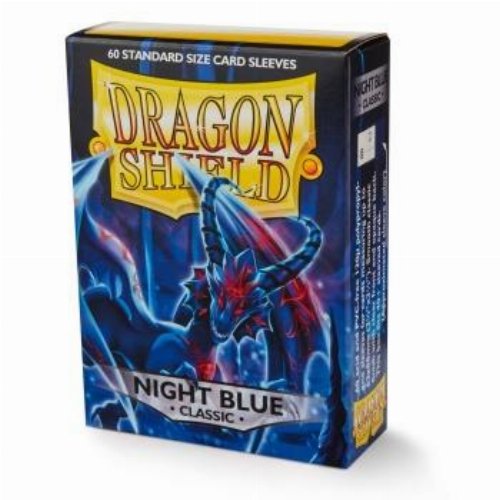 Dragon Shield Sleeves Standard Size - Night Blue
(60 Sleeves)
