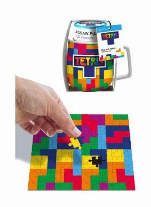 Tetris - Tetriminos Gift Set (Puzzle,
Mug)