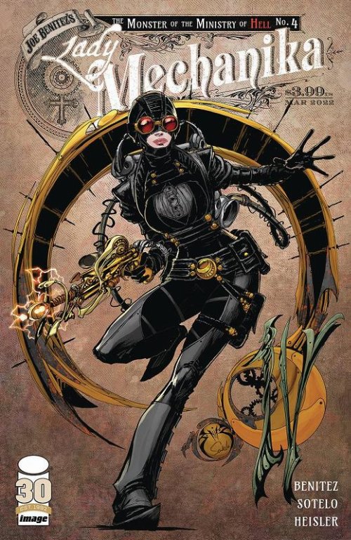 Τεύχος Κόμικ Lady Mechanika The Monster Of The
Ministry Of Hell #4 (Of 4)